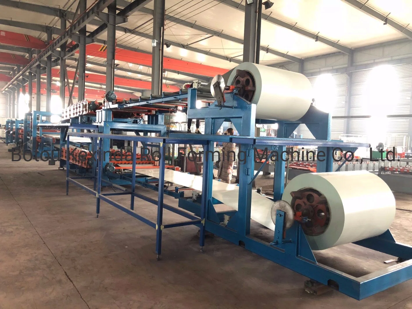 Kexinda Z-Core EPS Sandwich Panel Production Line