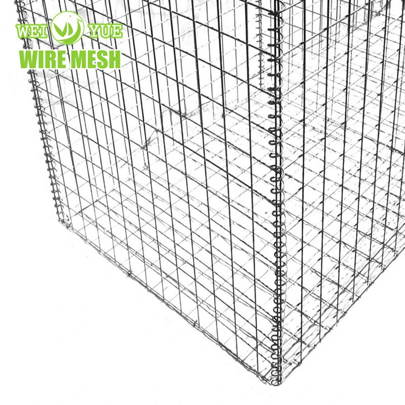 High quality/High cost performance  Factory Price Welded Gabion Box 1X1X0.3m Gabion Wire Mesh Stone Cage