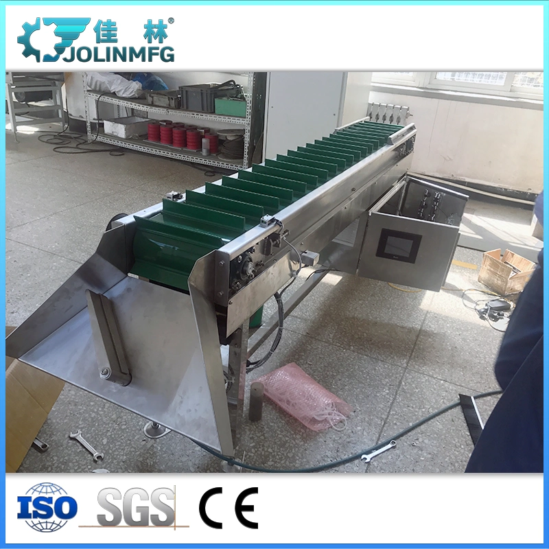 Stainless Steel Frame White Food Belt Conveyor for Food Transportation