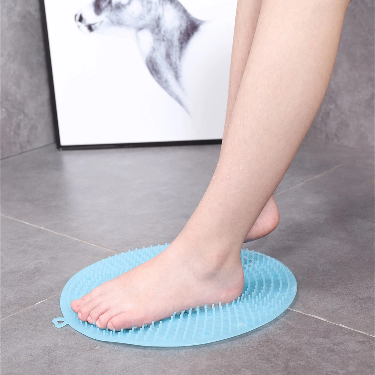 Soft Silicone Suction Shower Non-Slip Massage Bathroom Pad