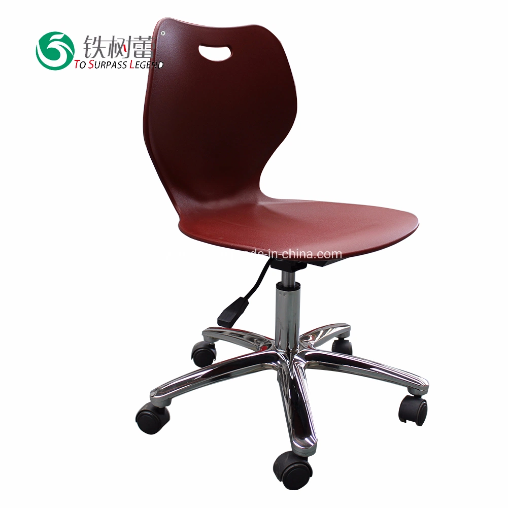 Removable Plastic Classroom Swivel Task Chair with Caster Wheel Tsl-8220