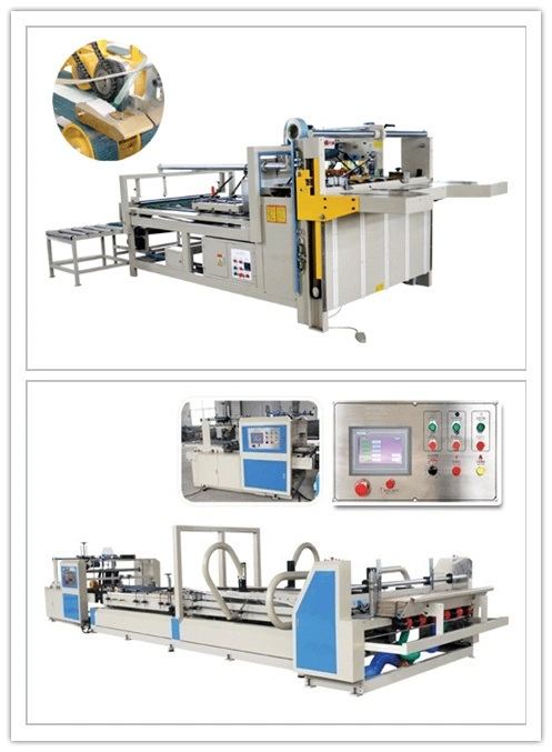 Semi/Full Automatic Folder Gluer of Corrugated Carton Box Making Machine