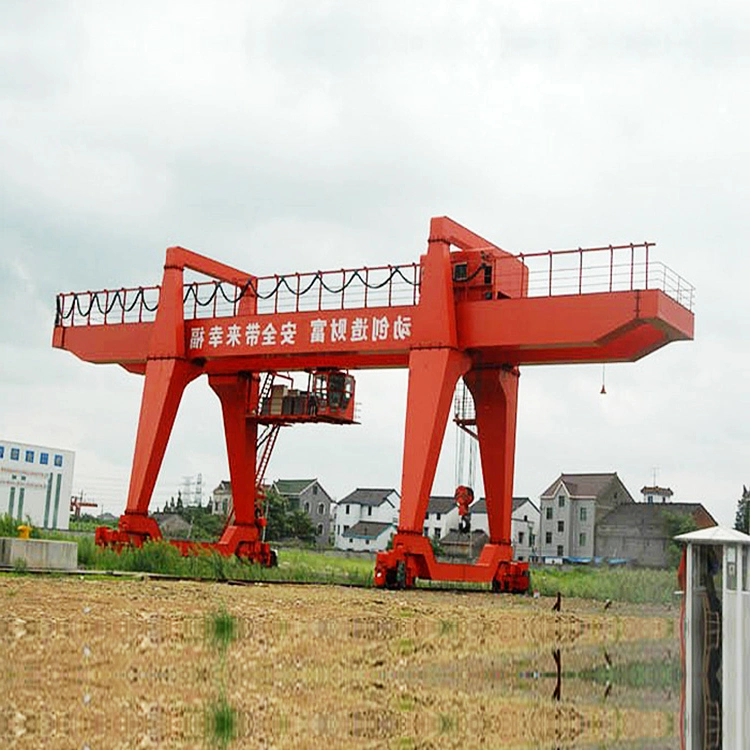 Henan Mine Double Girder Electric Portal Crane Store with Electric Lifting Mechanism