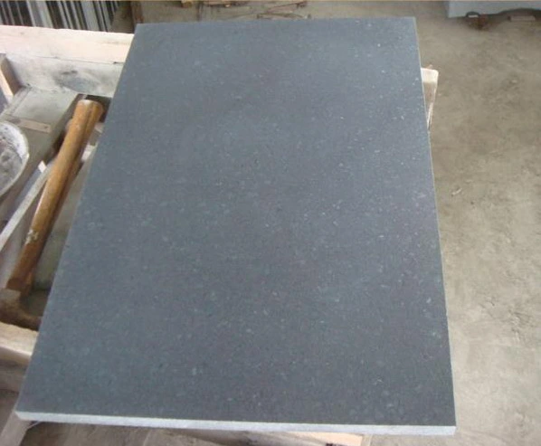 G684 Black Pearl Granite Honed Pavers for Indoor Floor Tiles