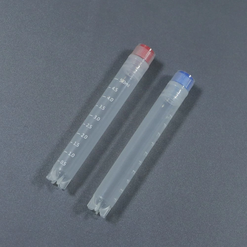 Unrecycled 1.8ml Glass Bottle Pharmaceutical Packaging Self Standing Disposable Cryo Tube Cryotube