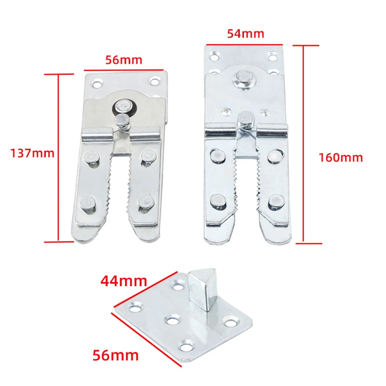 Muebles Winstar conector de metal Blanco Zinc cama accesorio