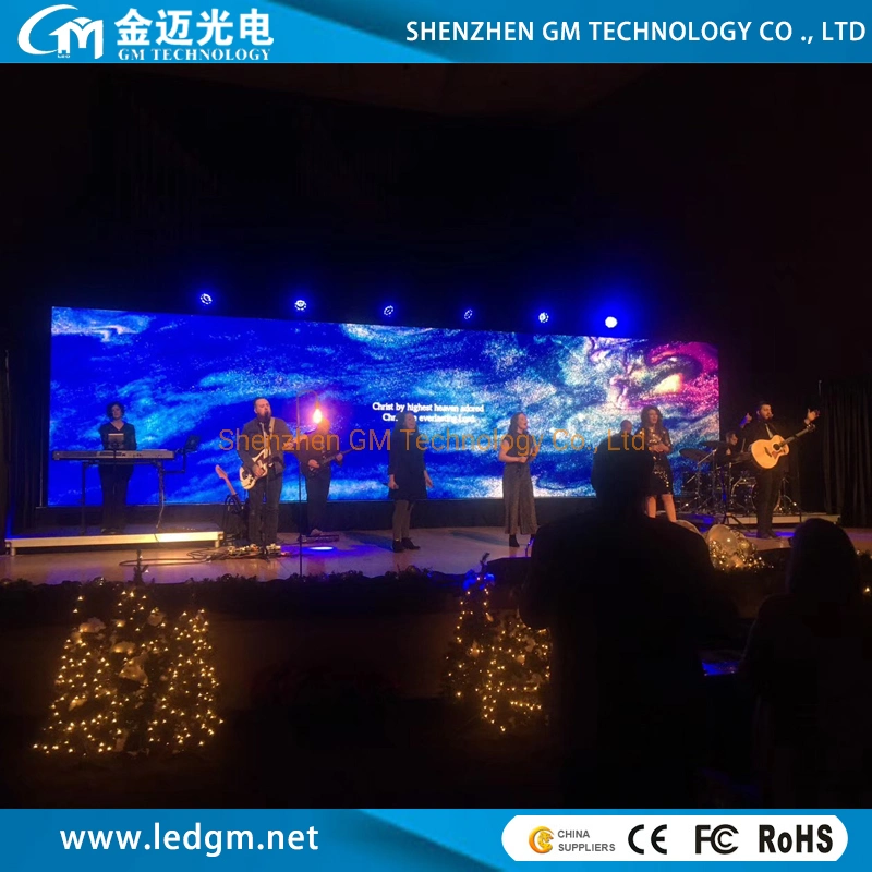 Low Power Consumption 4800Hz Inside Usage P1.89 P2.604 P2.84 P2.97 Indoor Rental LED Display, Stage/Trade Show Video Full Color LED Display