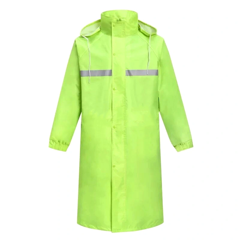 Nylon Waterproof Jacket Rain Coat Raincoat with Hood PE Polyester Poncho