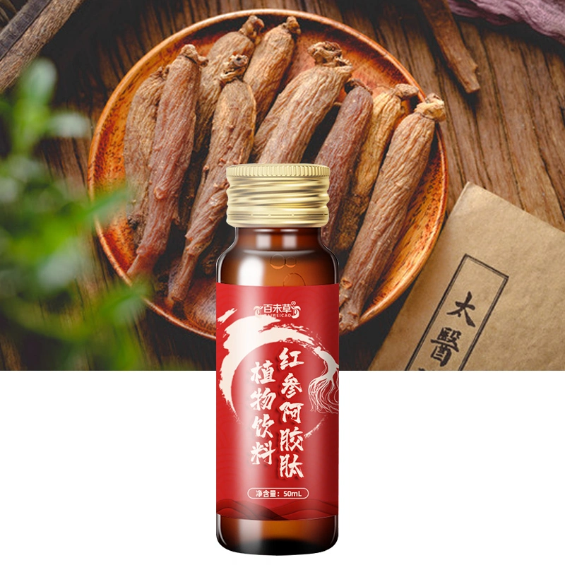 Red Ginseng Ejiao Peptide Pflanze trinken OEM