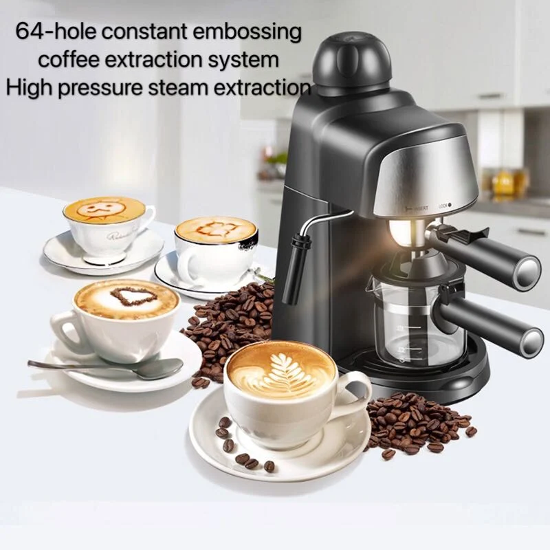 Heavybao Espresso Coffee Machine Dirp Maker Tea Household Makers for Cafe