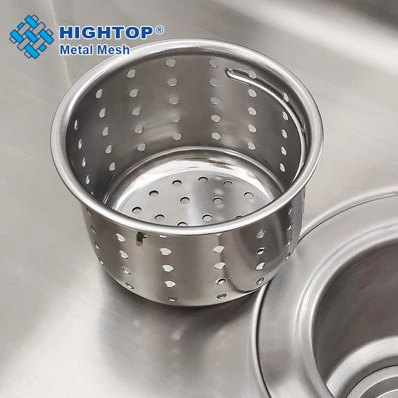 1" 2" 3"4" Commercial Kitchen Floor Drain Sink Stainless Steel 304 Strainer Fine Mesh Filter Basket for Garbage Disposal