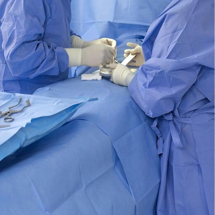 PP+PE Medical Material Coated Nonwoven Fabric for Surgical Pack Raw Material