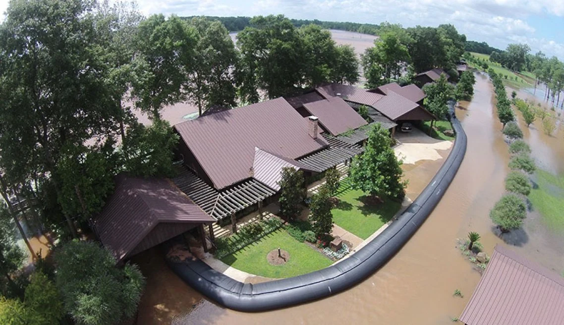 Litong PVC, bâche de haute résistance, rempli d'eau, réponse rapide à Une situation d'inondation potentielle du tube barrière