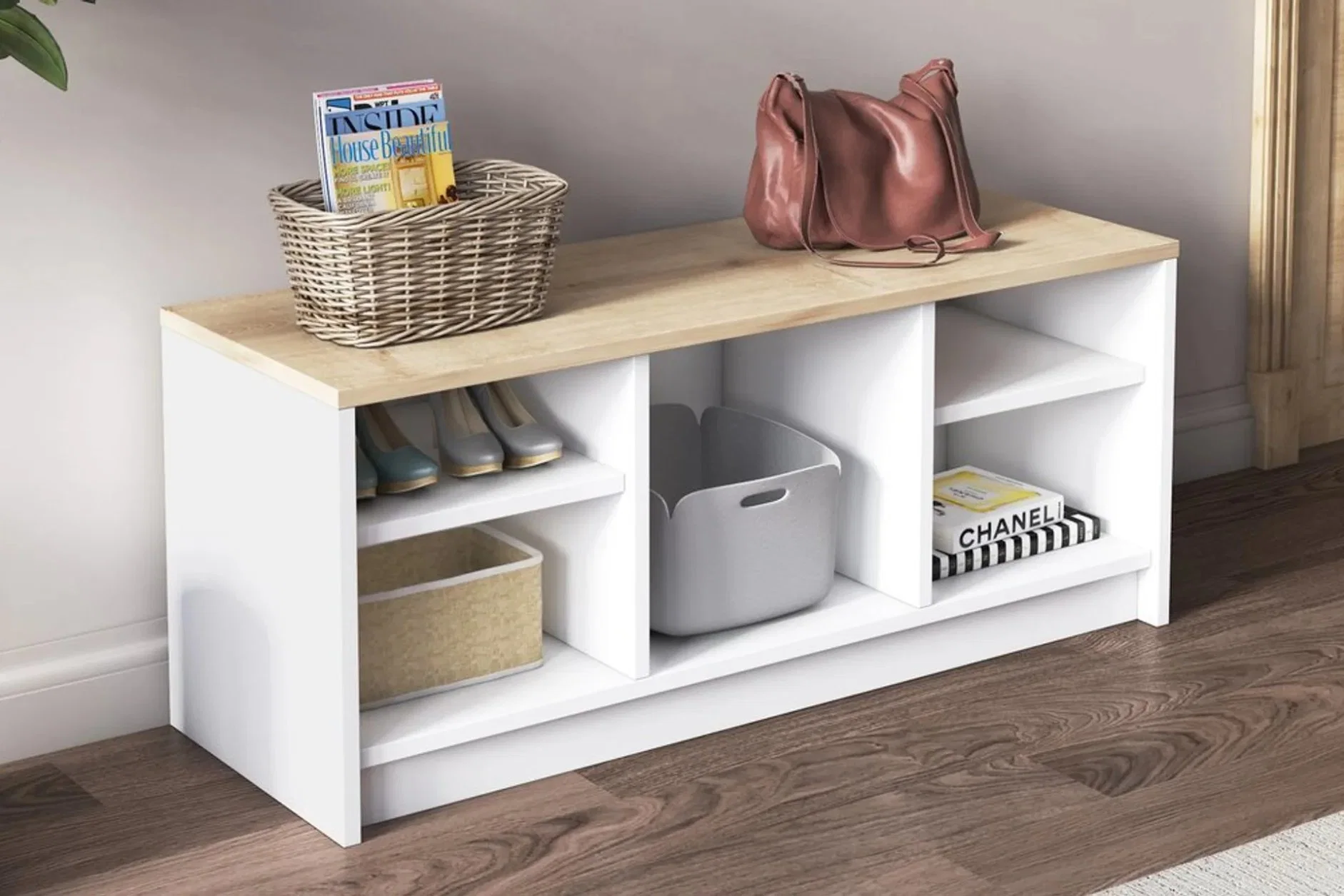 Wohnzimmer Multifunktionaler Aufbewahrungsschrank, Schuhschrank Schuhregal