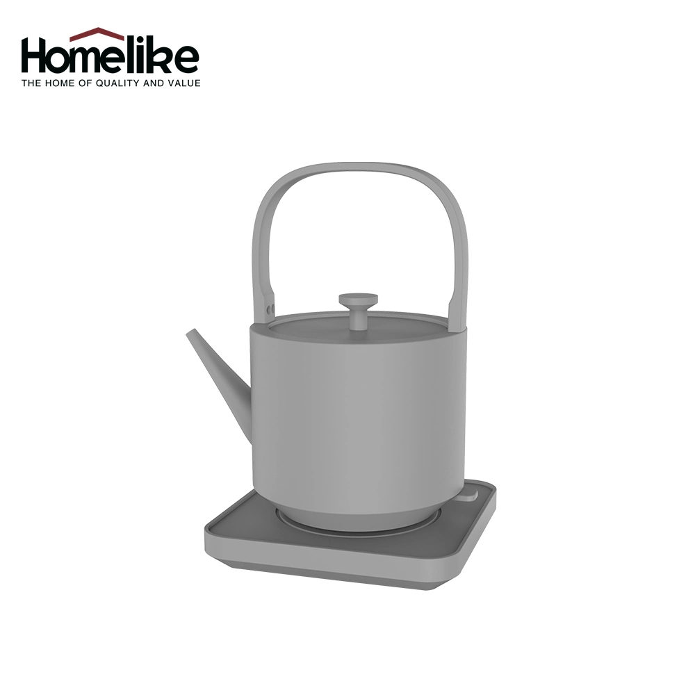 Retro Mini Stainless Steel Kettle Electric Retro Tea Kettle with Keep Warm