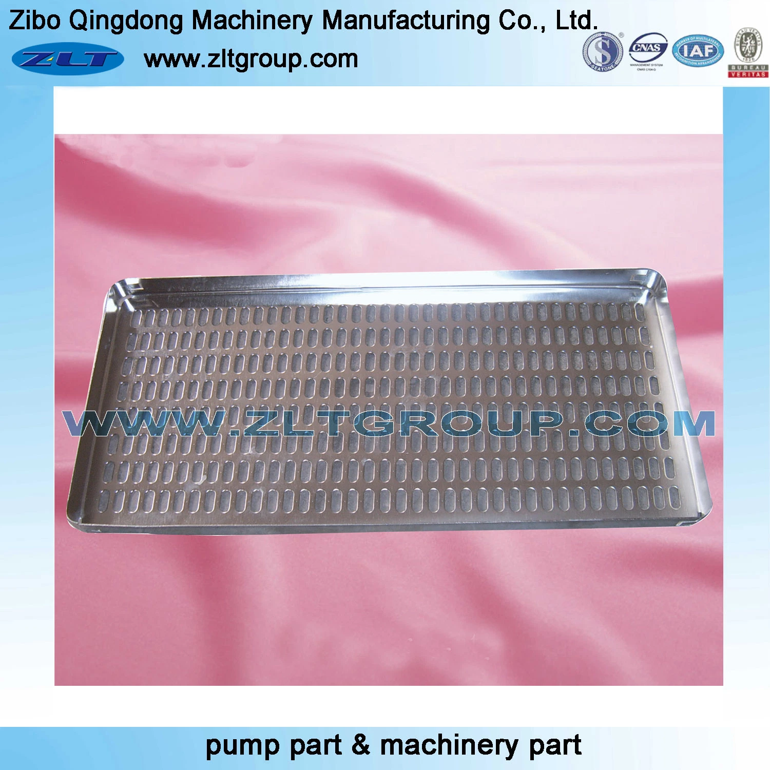 Placa de esterilizador para máquinas de processamento de lacticínios