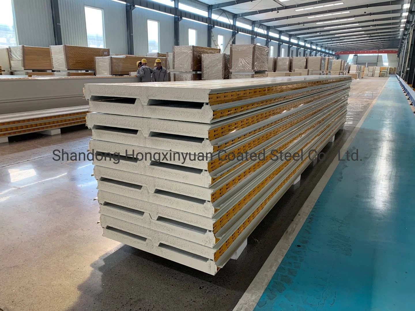 PIR/PUR/PU Polyurethane Foam Wall and Roof Insulated and Fire-Proof Sandwich Panel