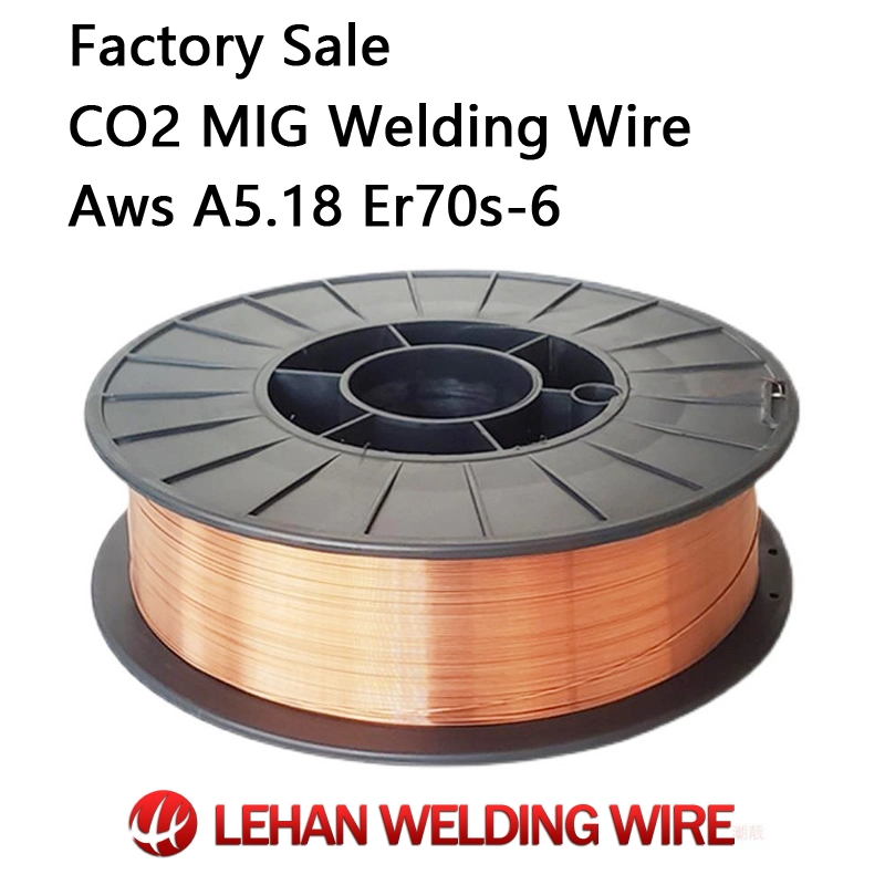 Direct Sales Custom High quality/High cost performance  Aws a. 5.18 Er70s-6 CO2 Welding Wire 5kg/15kg Specifications 0.8mm 0.9mm 1.0mm 1.2mm MIG Welding Wire