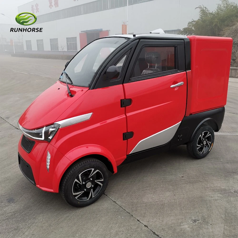 Mobility 4 Wheel Adult Electric Personal Transportation Car with Cargo Box