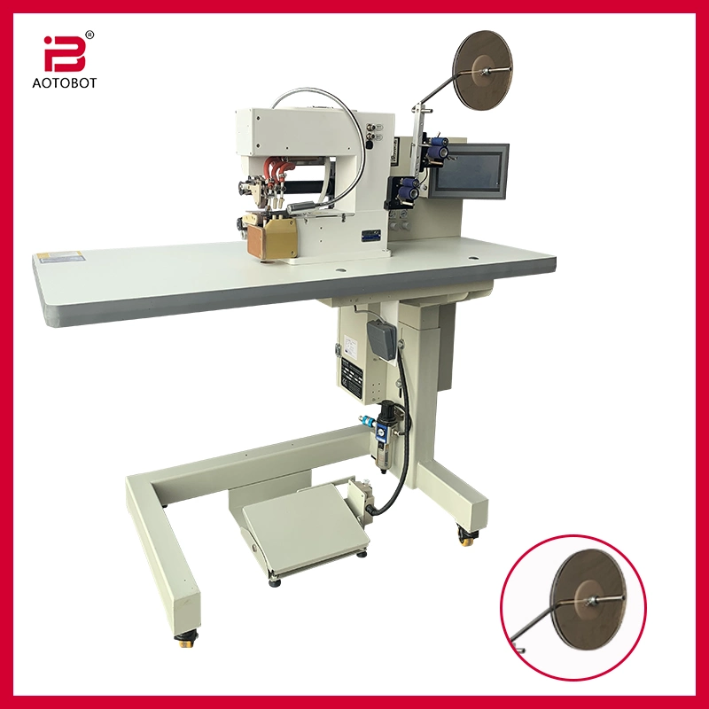 Seamless Sport Wear Brassiere U-Type Binding Machine with 7 Inch Touch Screen