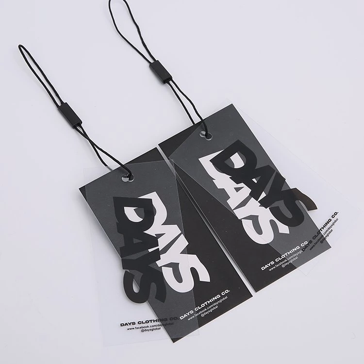 Preço personalizado de etiquetas Swing em cartão especial ecológicas preço do logótipo de vestuário de luxo Etiqueta Nome da marca papel reciclado pendurar etiquetas para vestuário