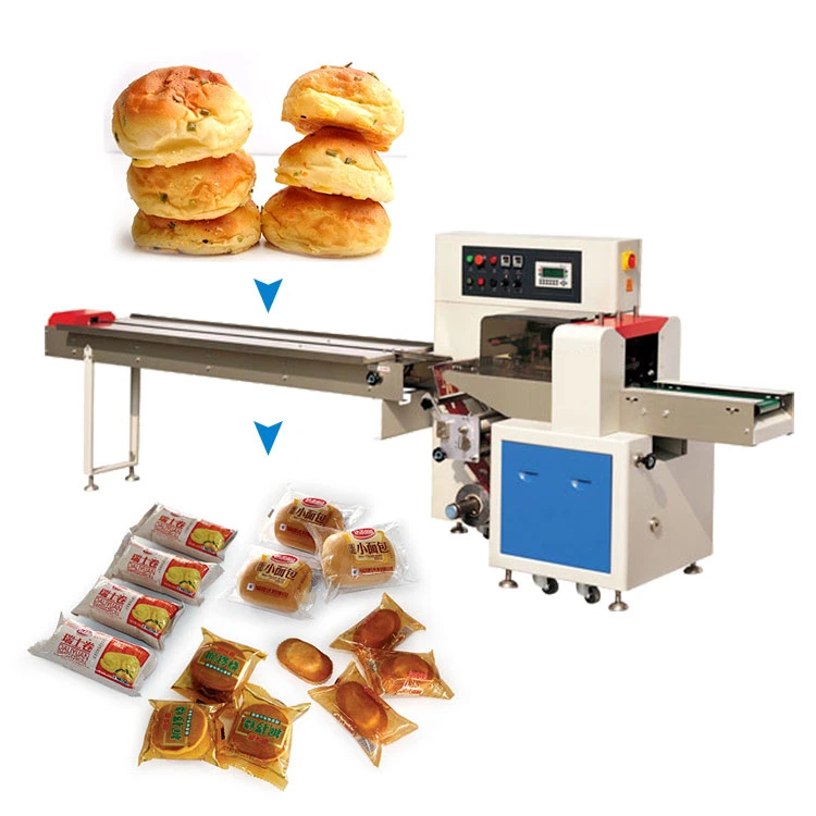 Automatic Flow Pillow Sugar Noddle Cookie Packing Machine