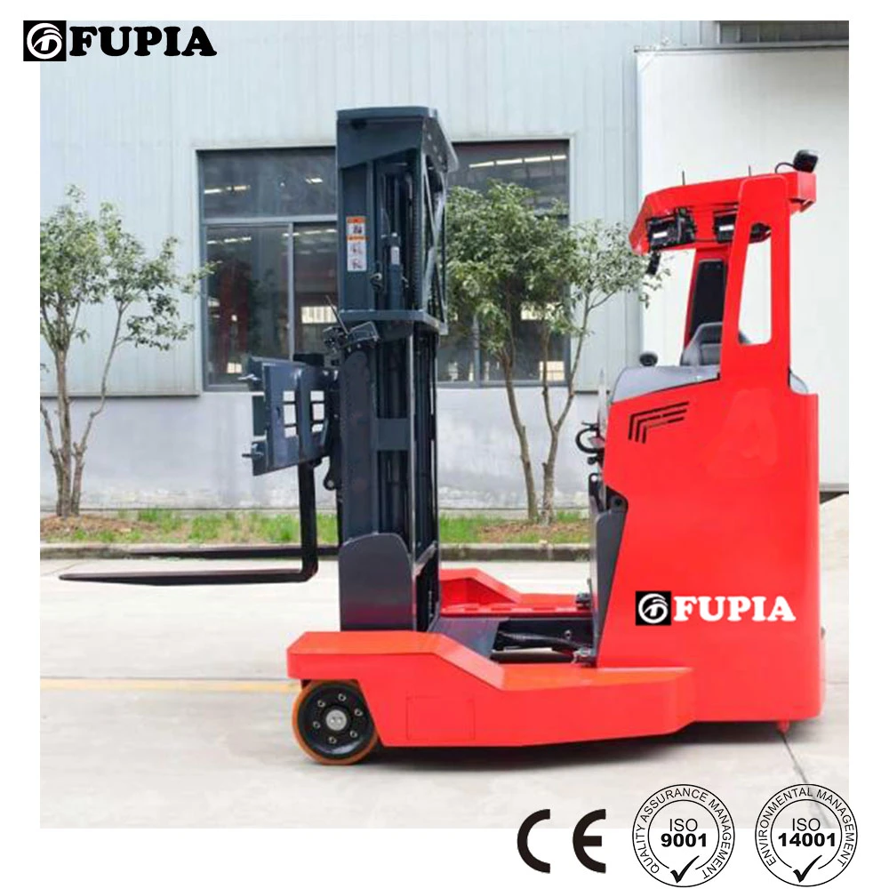 Seated Side Loading Forklift 2.5 Ton Multi-Directional Forklift for Long Materials Handling