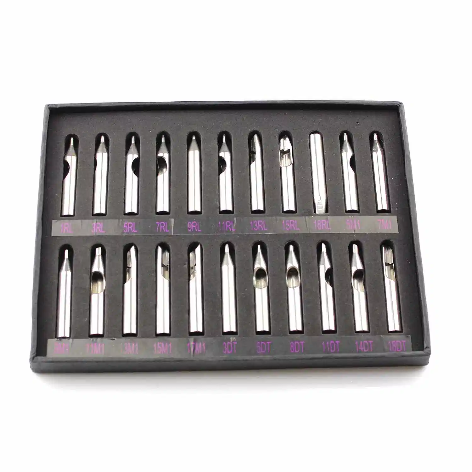 Stainless-Steel Tattoo Tips Sets