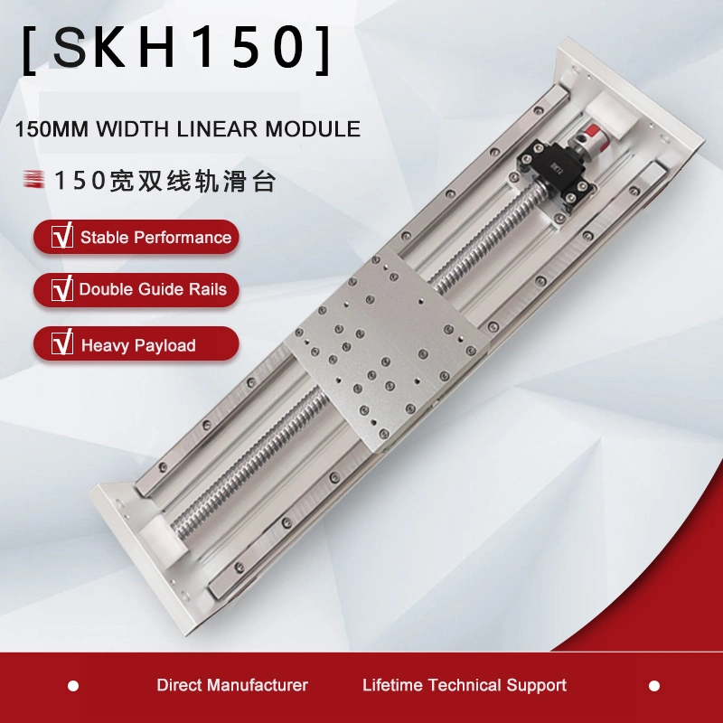 1000mm Stroke SBR150mm Wide High Precision Heavy Duty Ball Screw Linear Guide Rail Motion for CNC Machine