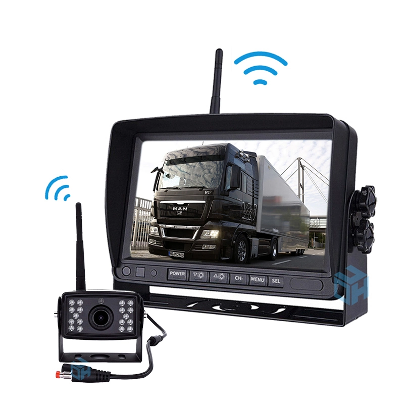 Digital Wireless Backup Camera Kits 7,0 Zoll Monitor mit Rückseite Kamera für Auto Parken Reverse Safety System