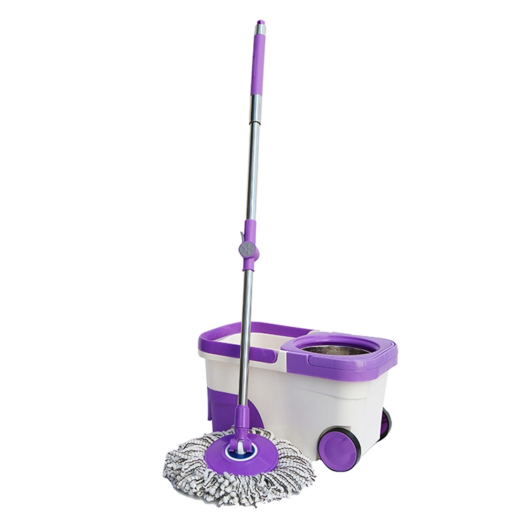 دوارة 360 درجة من نوع MOP 8L Bucket Floor Spin MOP مع العجلات