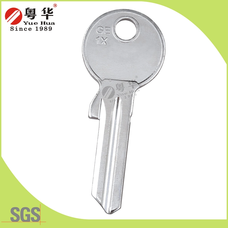 Clave personalizada blancos comercio al por mayor para el caso de llave de la puerta de duplicado llaves vírgenes