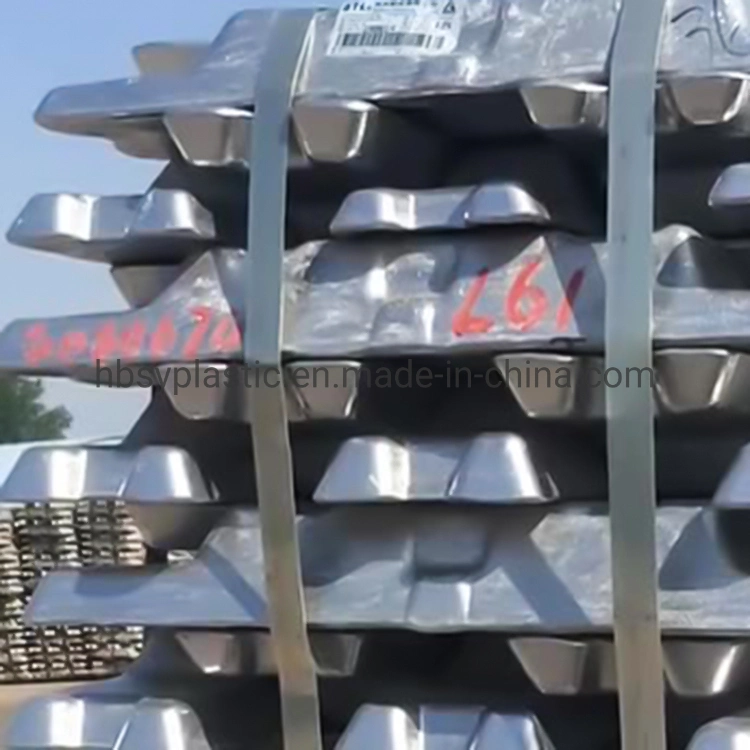 Lingotes de aluminio primario 99,7% Ingot de aleación de aluminio de alta pureza A00 Precio