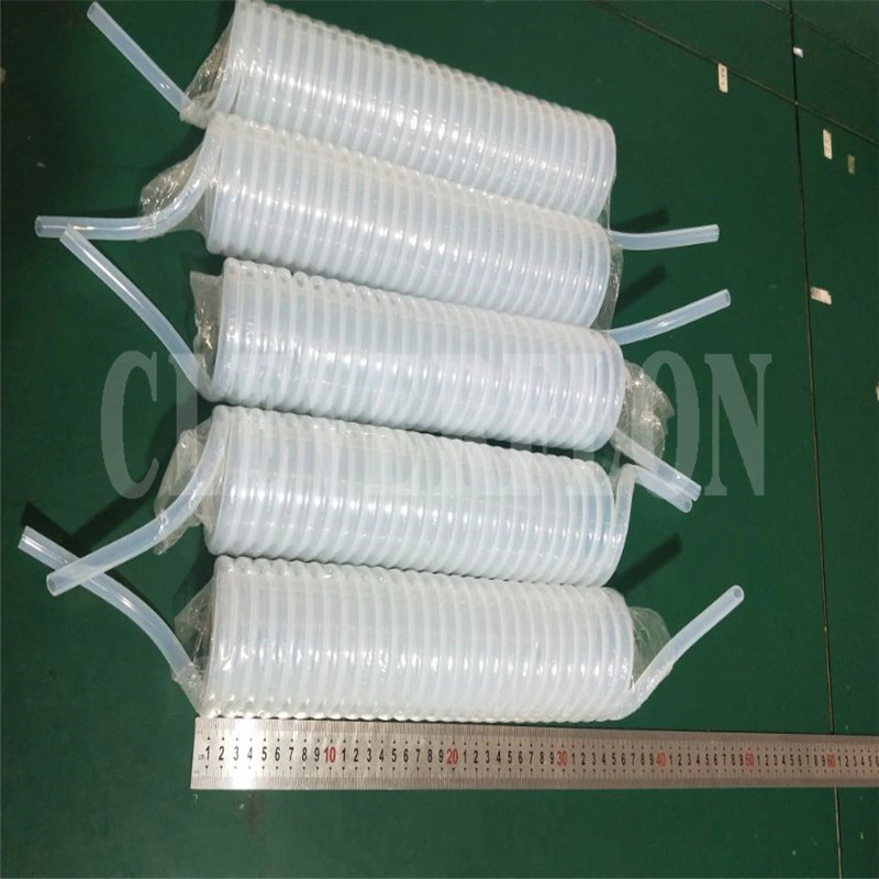 Transparent FEP Coil Air Spiral Hose Pipe