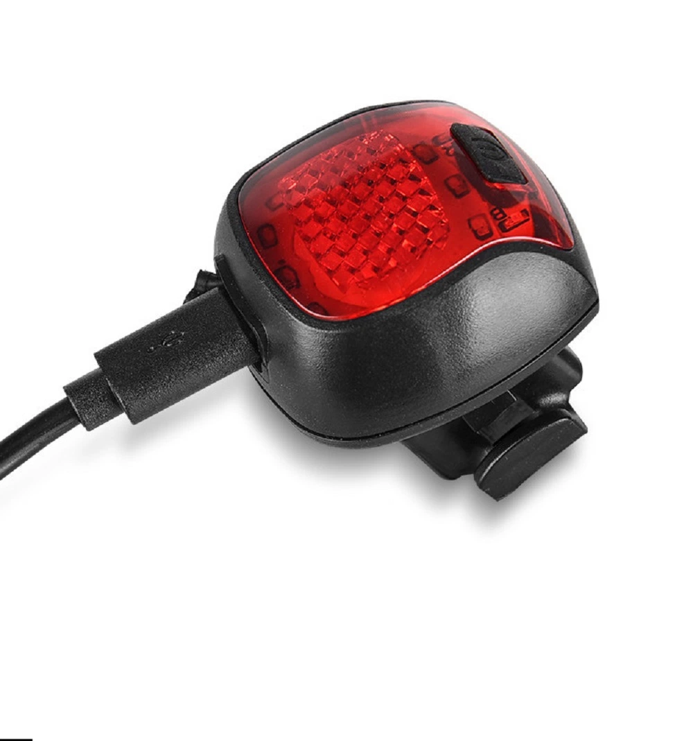 FEU arrière À LED charge USB feu de conduite arrière à LED pour vélo Vélo de montagne projecteur de vélo lampes étanches Wyz18315