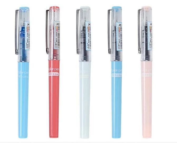 Snowhite Stationery Liquid Ball Point Pen Promotion for School Supply