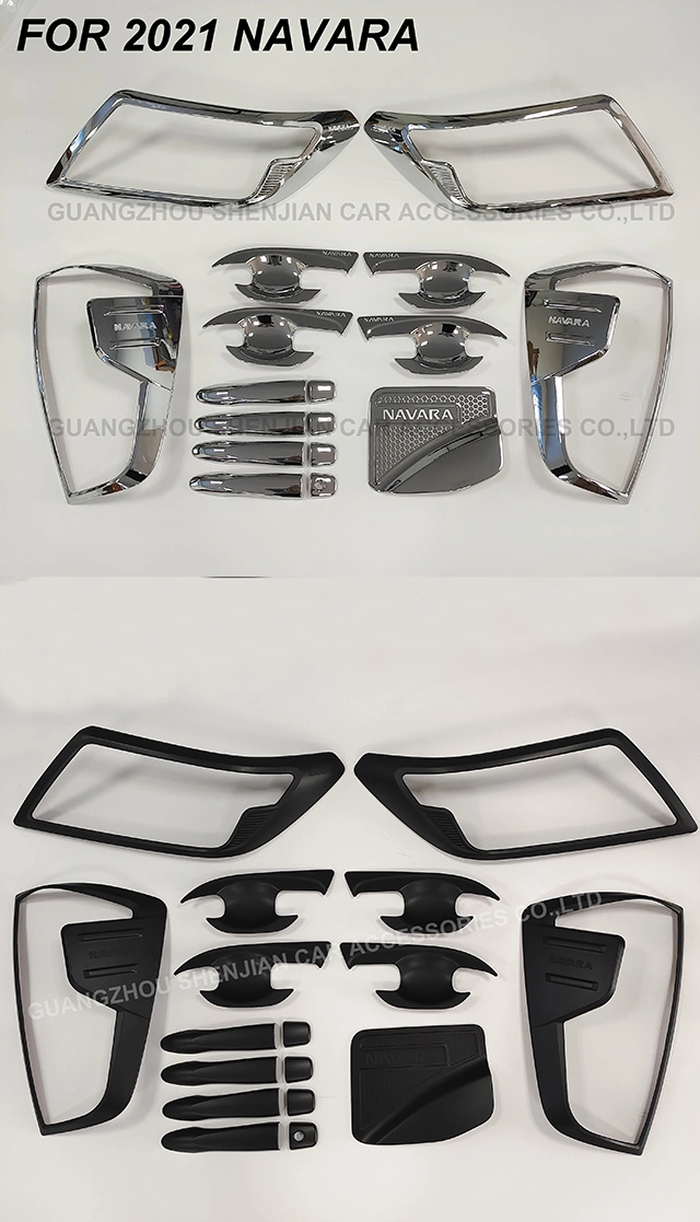 Wholesale/Supplier Car Accessories ABS Chrome Kits Full Sets for Nissan Navara