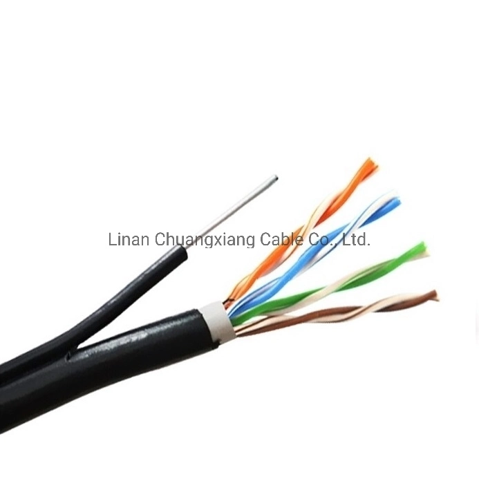 Network Cable/LAN Cable Outdoor UTP Cat5e Cable 24AWG, Copper Wire Data Cable Communication Cable Network Products PVC/LSZH