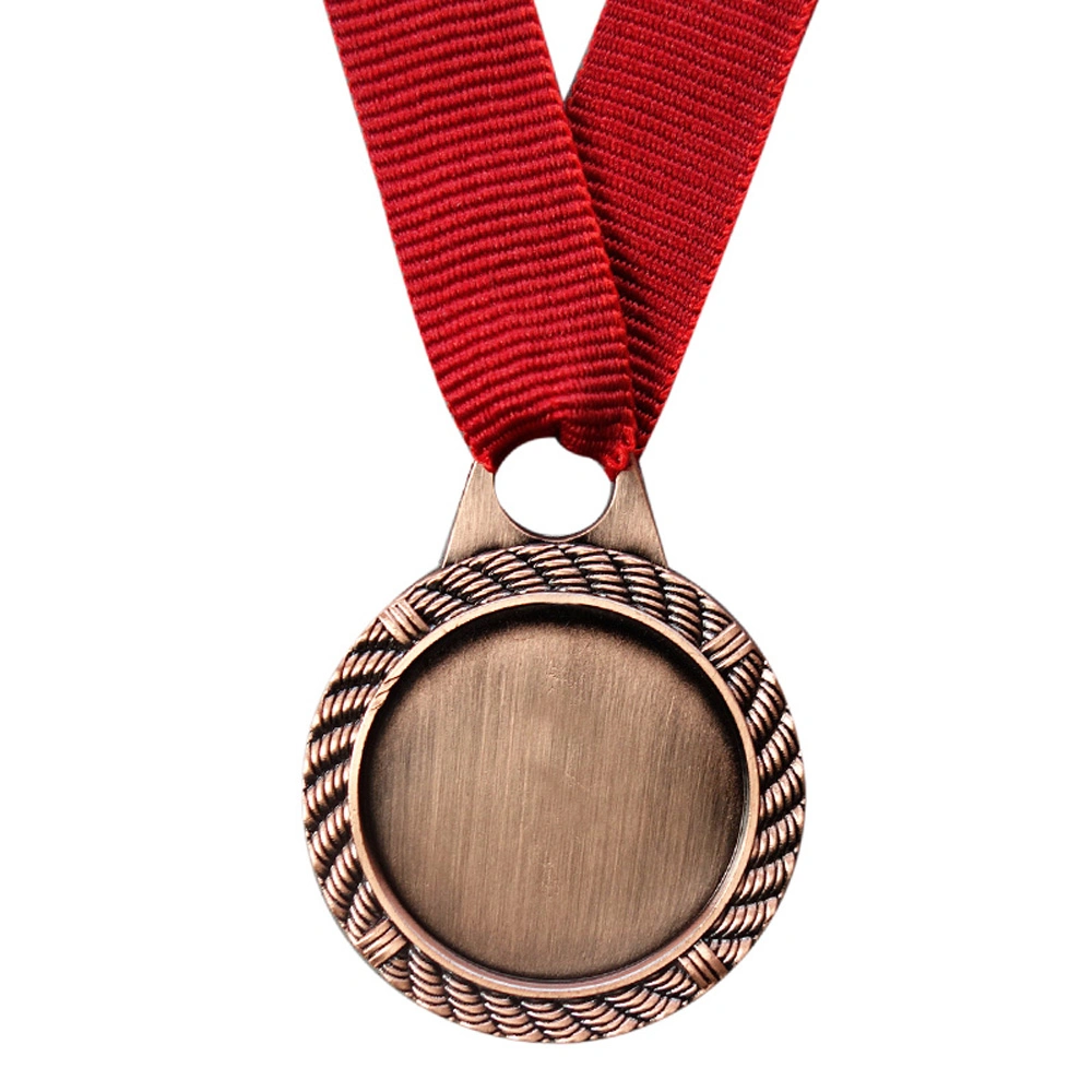 Promoção de desportos OEM prêmios de acabamento em branco de Metal Medalha de metal em branco