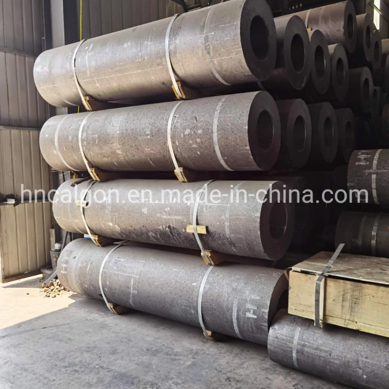 Calgon Carbon Low Consumption UHP Graphite Electrode 600mm for Electric Arc Furnace