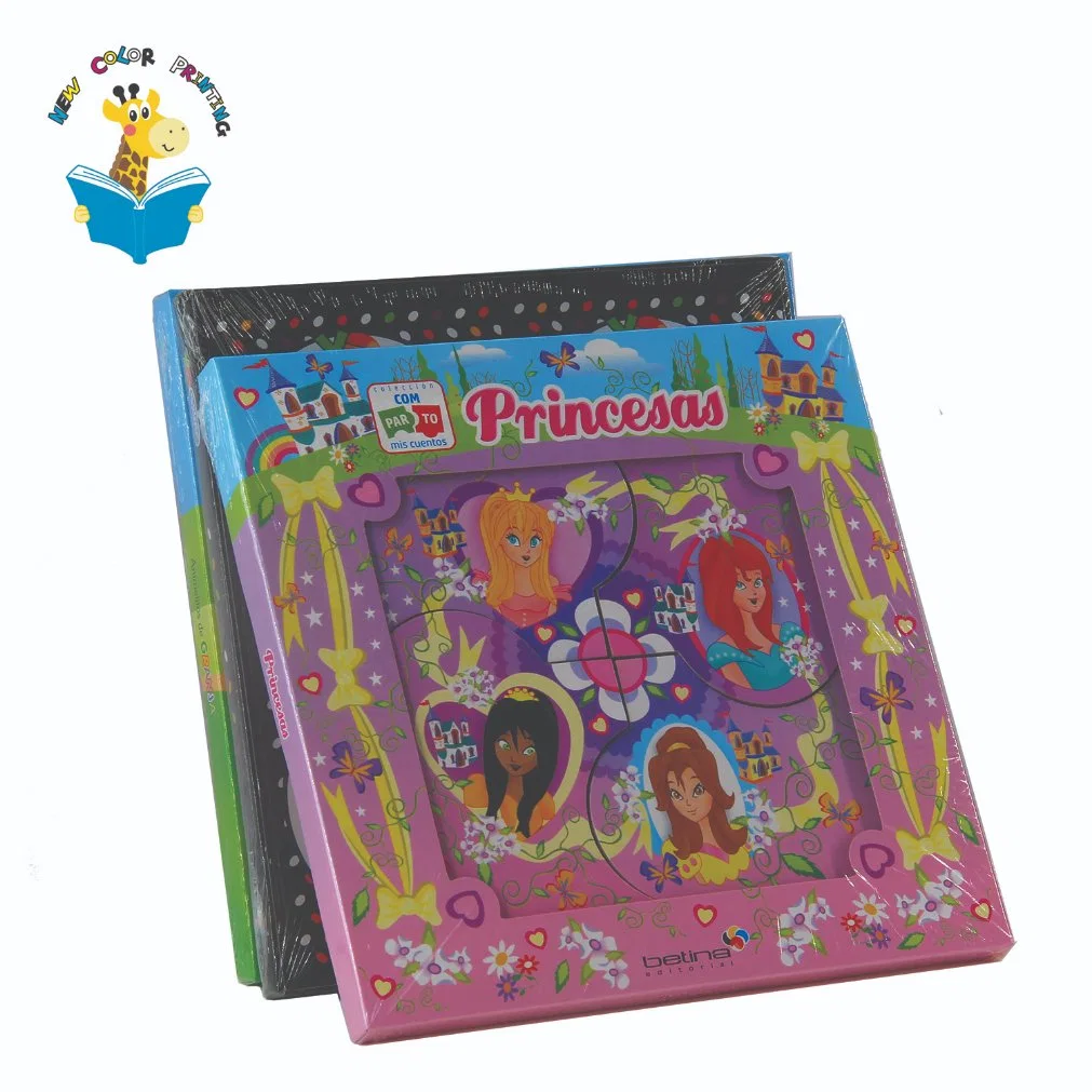 Libro Puzzle box set que incluye 4 libro de la junta poco