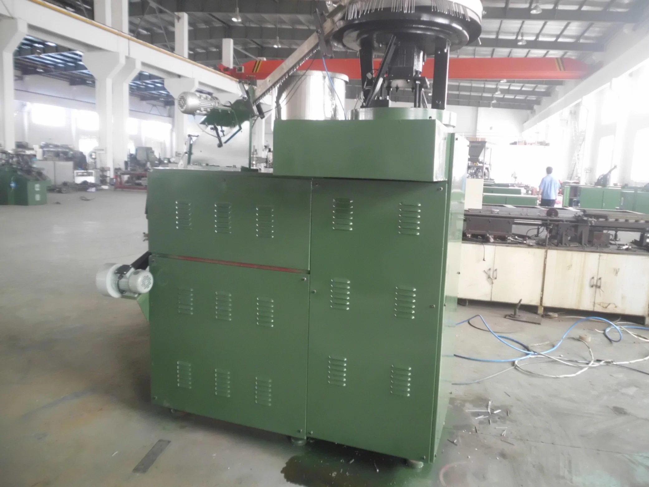 Factory Price Automatic High Speed Plastic Strip Nail Equipment