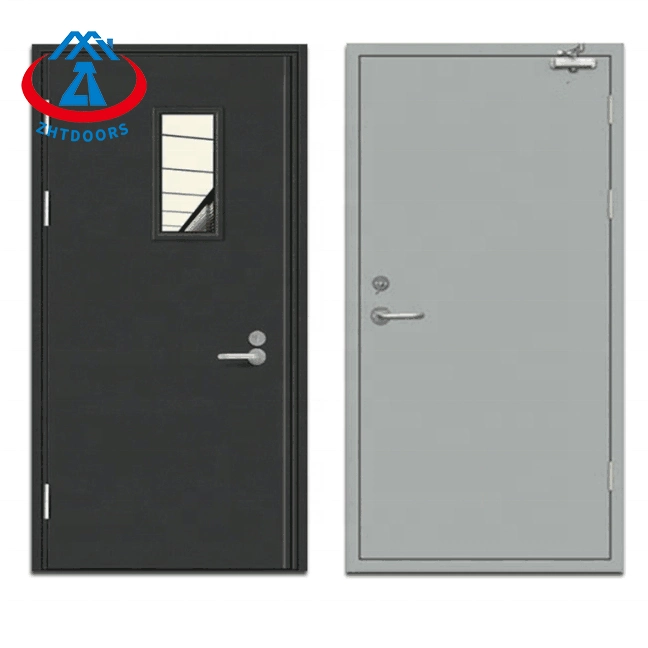 En Certificated Zhtdoors Ulul Certificated Price of Stainless Steel Fire Proof Rated Doors