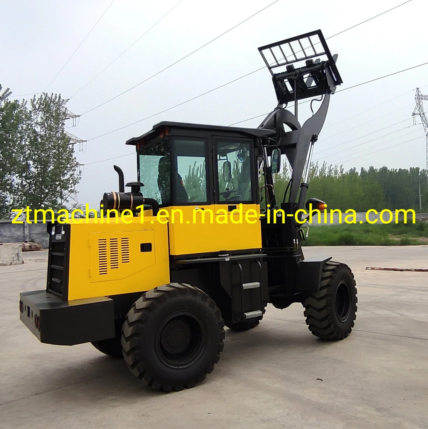 Mini 1.5t Wheel Loader: Small Farm Machine for Sale