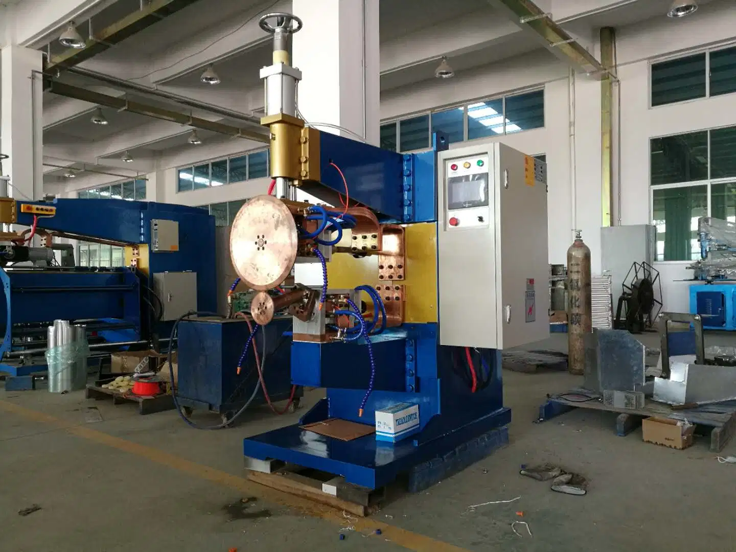 Cold Air Duct Seam Welding Machine