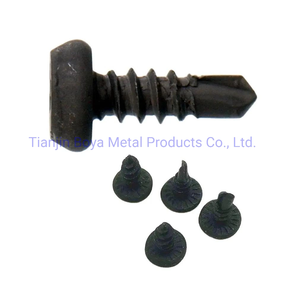 Factory Sale Pan Framing Head Self Drilling Screw with Black Phosphating