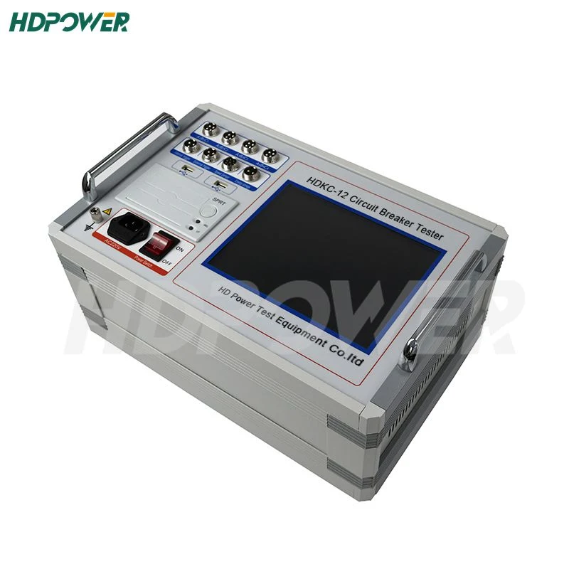 Hdkc-12 Comprobador de disyuntor automático de disyuntor característica de la máquina de prueba Conjunto de prueba del interruptor de alta tensión