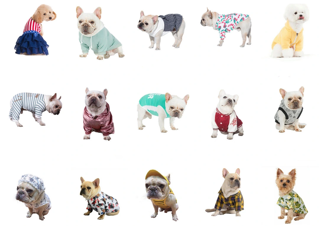 Nuevo Tipo Petstyle Primavera ropa de verano mascota Falda de vestido de algodón Para Dog