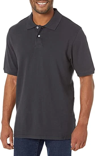 Solid Color Blank Design High quality/High cost performance  Cotton Polo Shirts