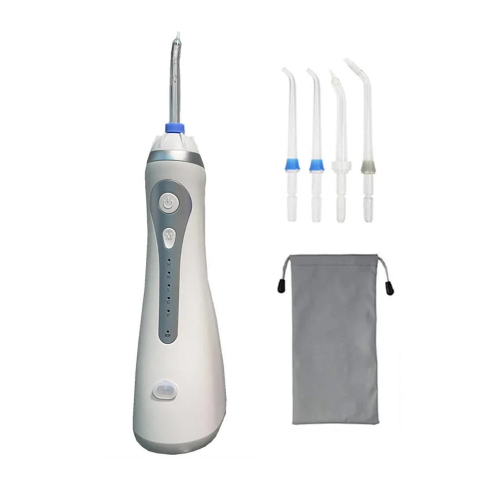 Цифровой дисплей стоматологическая Flosser воды для домашних пользователей портативных стоматологическая белый/синий цифровой